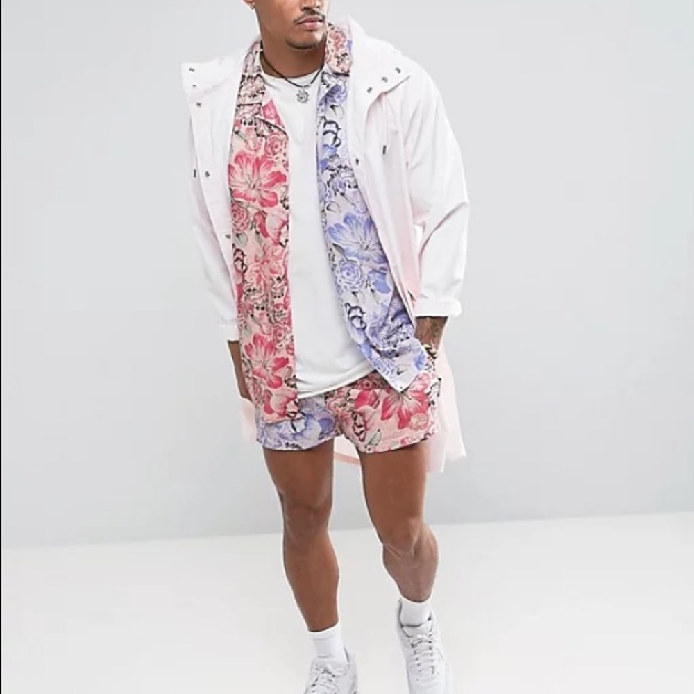 Floral Button Down Shirt